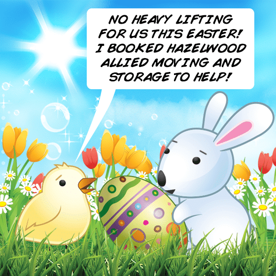 Happy Easter from Best Santa Barbara Moving and Storage