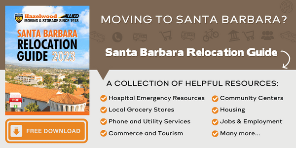 Santa Barbara Moving Relocation Resources List